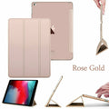 smart magnetic leather stand case Apple Ipad Mini 4  Rose Gold