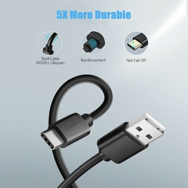 Samsung Galaxy S8 S9 S10 plus A3 A5 A7 Note 8 Note 9 type c 0.5 Meter Fast  USB Cable