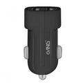 ANG 3.1A Dual USB Fast Car Charger - Black