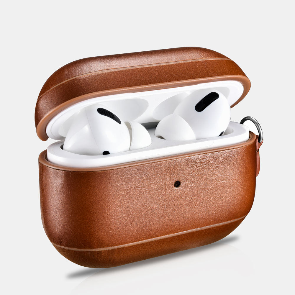 AirPods  Vintage Leather Protective Case - Brown