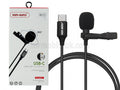 VD-LM203 Lavalier Microphone to USB-C - Black