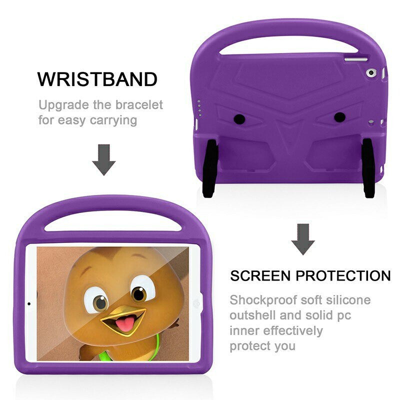 EVA Foam Protective Stand Case Cover for Apple iPad 10.2 inch 2020 - Purple
