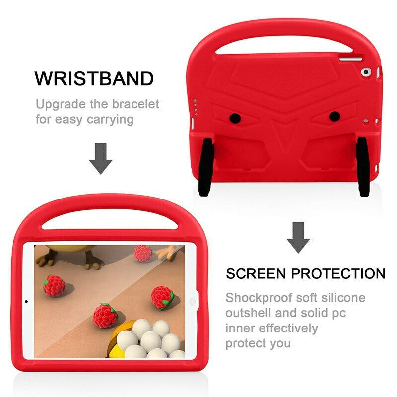 EVA Foam Protective Stand Case Cover for Apple iPad 10.2 inch 2020 - Red