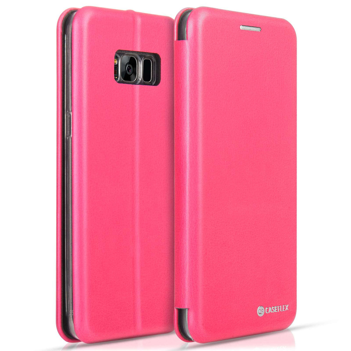 Caseflex Samsung Galaxy S8 Plus Snap Wallet Case - Pink (Retail Box)