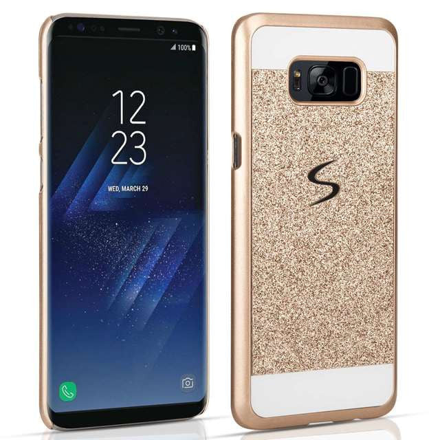 Samsung Galaxy S8 Plus Flash Diamond Case - Gold