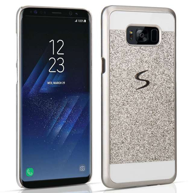 Samsung Galaxy S8 Plus Flash Diamond Case - Silver