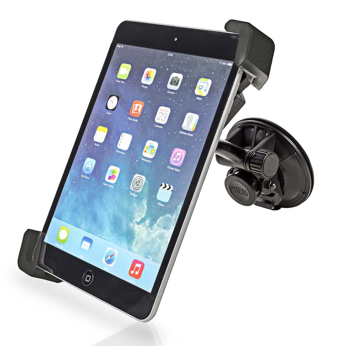 Tablet Car Mount | | up to 12" | Window & Headrest