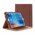 Apple iPad 10.2 9th generation 2021 PU brown  Leather wallet Case
