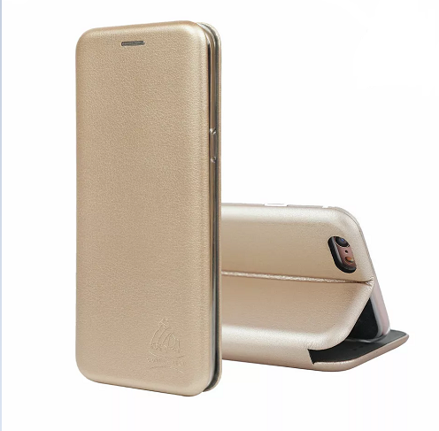 Gold Smart Luxury Leather Wallet Case for Samsung Galaxy J3 2016