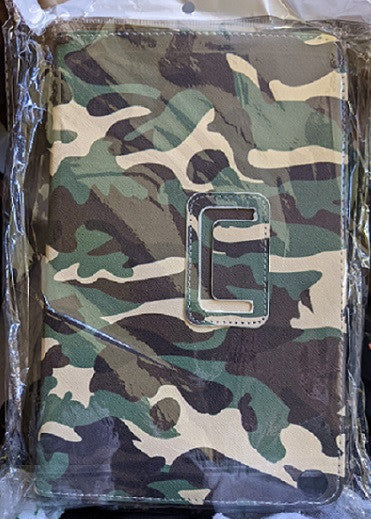 Green Camouflage Smart Leather Stand Case for Amazon Kindle Fire HD 10 5th Gen