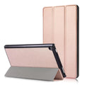 Rose gold Amazon Kindle Fire HD 8 2018 Premium Slim Leather Flip Smart Stand Case
