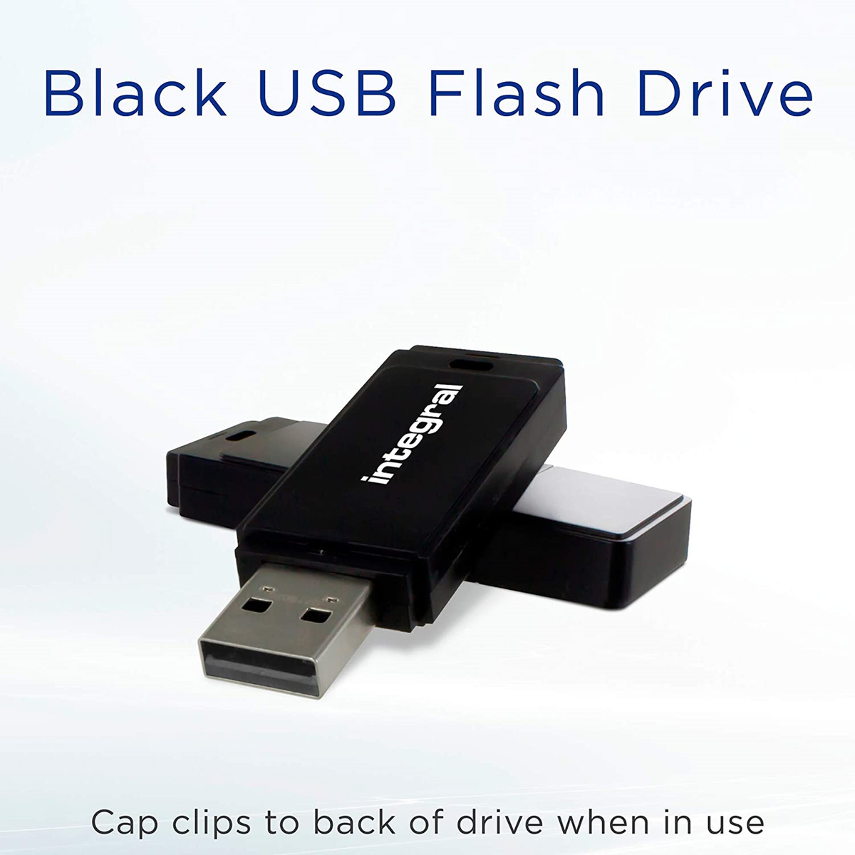 Integral 64GB Black USB 2.0 Memory Flash Drive