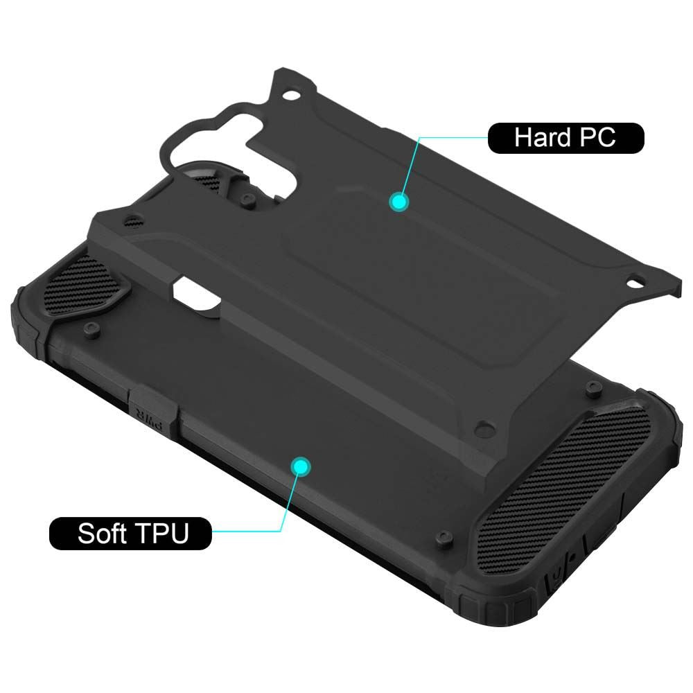 For Samsung Galaxy A6 Plus Phone Case, Heavy Duty Shock Proof Armour Cover