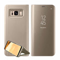 Gold  Mirror Wallet  Stand Case for Samsung Galaxy Note 9