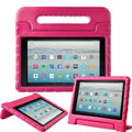 Amazon Kindle Fire HD 10 9th Gen Pink  Kids Shockproof Handle Cover