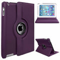 Apple iPad Pro 12.9 2015/2017 (1st/2nd Generation) Purple Luxury Magnetic Flip Smart Stand Leather Case