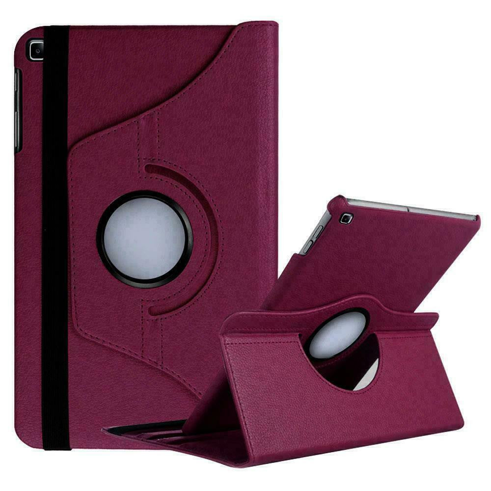 Samsung Galaxy Tab A 8.0" 2019 SM-T290 T295 360 Rotating Stand Purple Case