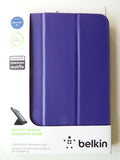 Belkin Samsung Galaxy Tab 3 10.1" Smooth Tri-Fold Cover Case P5210 P5220 Purple