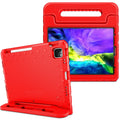 Red handle case For iPad Air 4th Gen 2020  Kids Shockproof Stand Foam EVA Cover