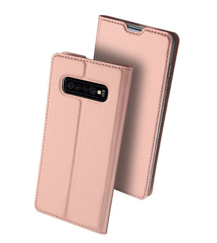 Samsung Galaxy S10e Rose Gold Pu leather  Magnetic Cover