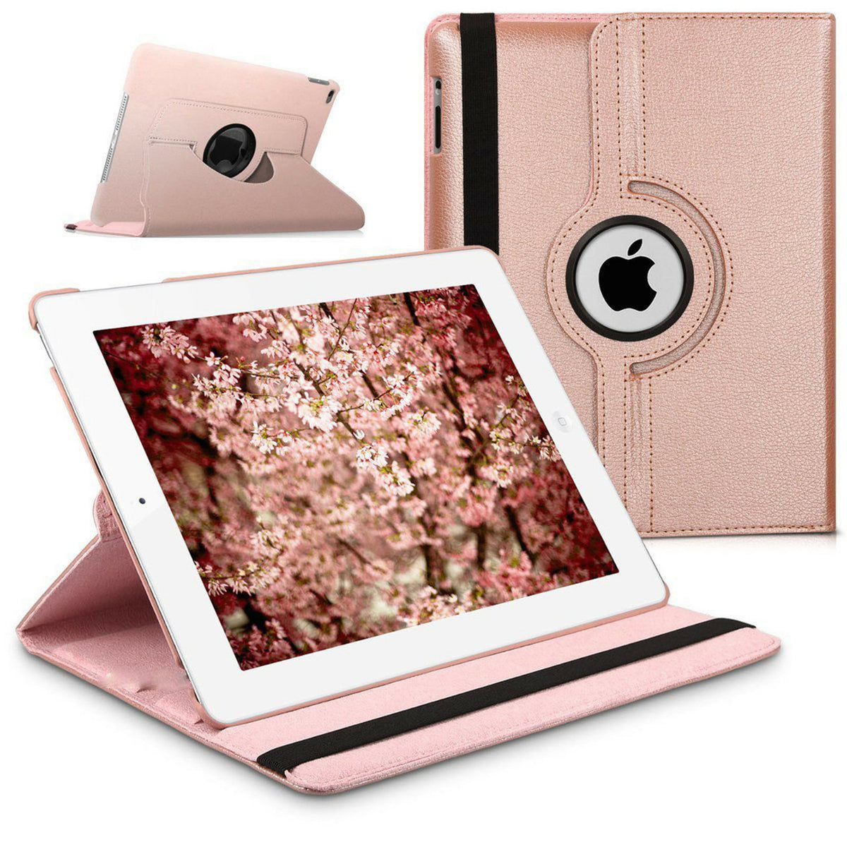 Apple iPad Pro 9.7 2017 360 Rotate Rose Gold case