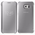 Samsung Galaxy S6 Edge Mirror View Silver case