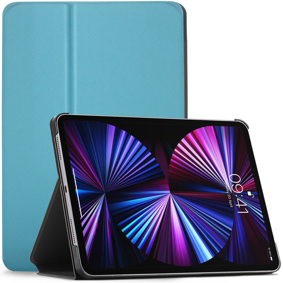 Apple iPad Pro 11 (3rd Gen) 2021 sky blue  Stand Smart Auto Sleep Wake case