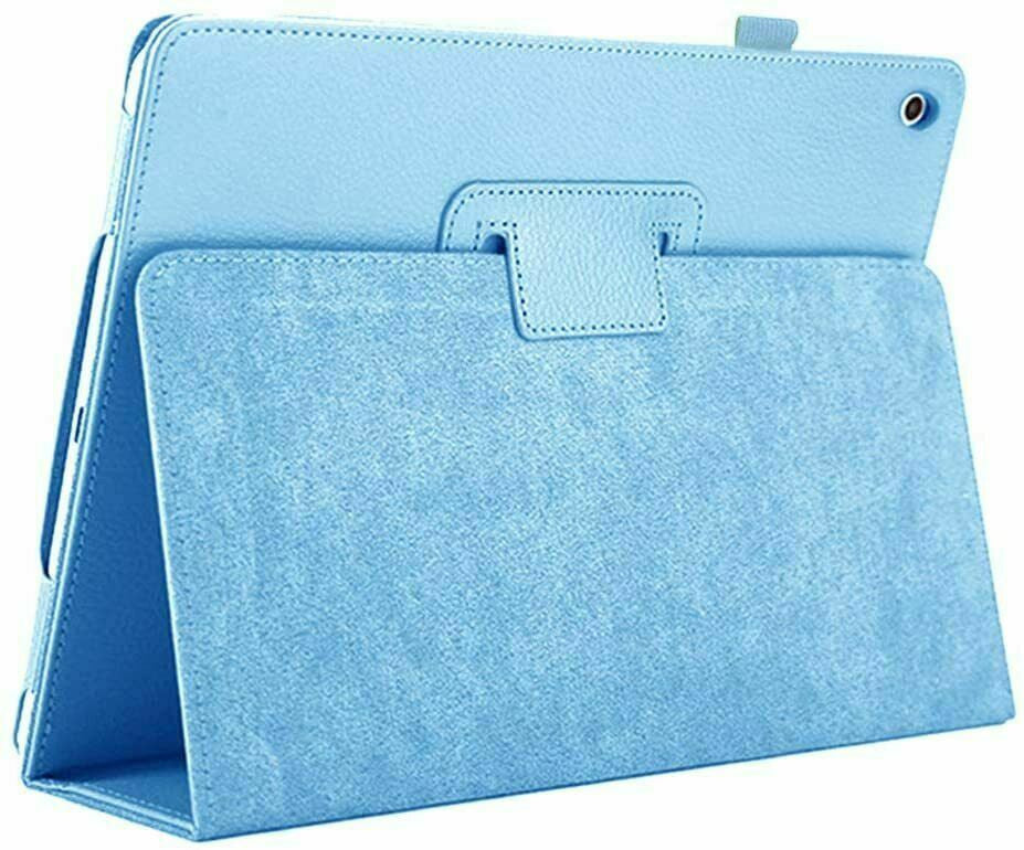 Sky blue Leather Flip Smart Stand Case Cover For Apple iPad 9th Generation 10.2 2021