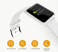White Smart Watch for  Sport Running  Pedometer Monitor for  Android