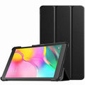 Black leather cover magnetic smart tablet case Amazon Kindle Fire HD 8 2017  7thGeneration